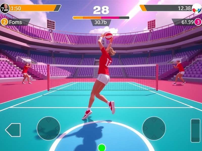 Vibrant Volley Ace control scheme